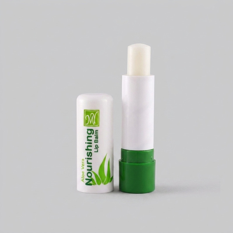 بالم لب مای مدل Aloe Vera Nourishing با عصاره شی‌باتر، مرطوب‌کننده و نرم‌کننده برای پوست خشک و ترک‌خورده، بی‌رنگ