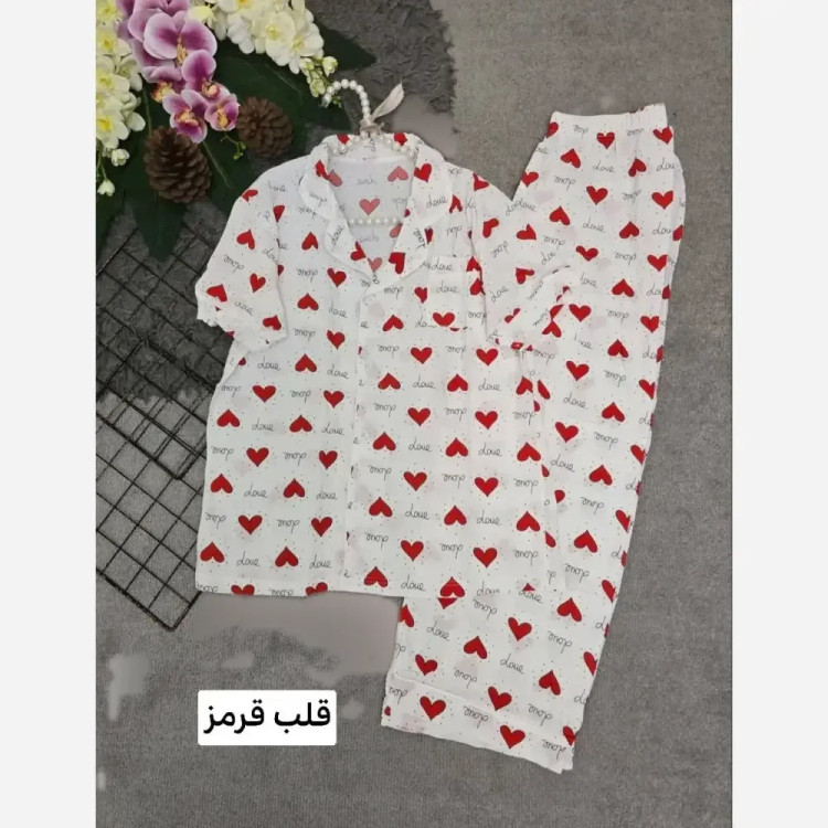ست هانا نخی وارداتی خنک و سبک فری سایز