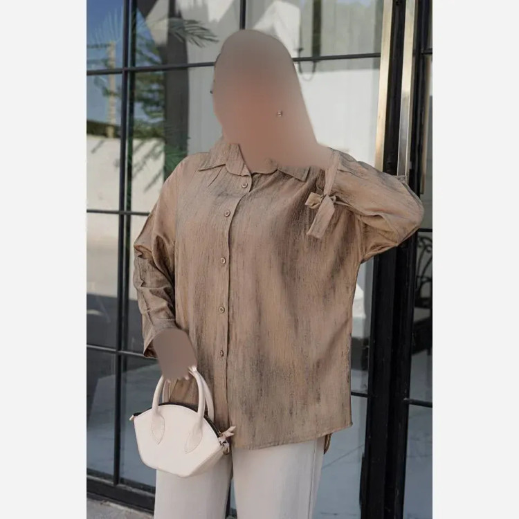 شومیز گازوئیلی گونای فری سایز 38 تا 48