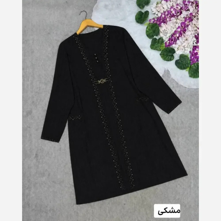 تونیک زنانه باربارا جنس کریشه سایز بزرگ