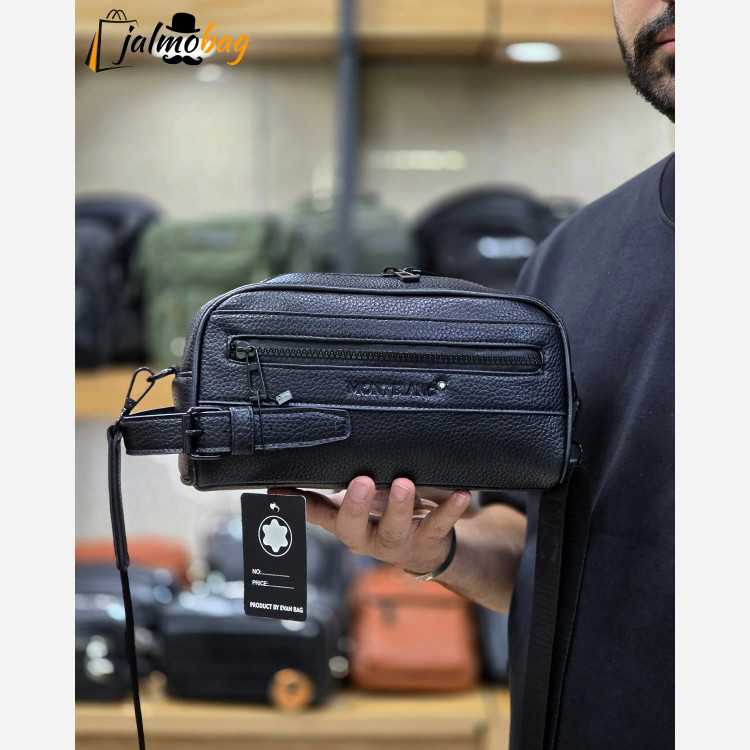 کیف دستی و دوشی چرم صنعتی مونت بلانک مدل 3260
