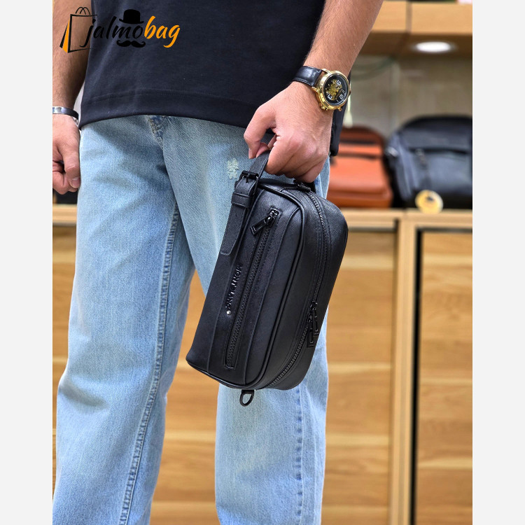 کیف دستی و دوشی چرم صنعتی مونت بلانک مدل 3260