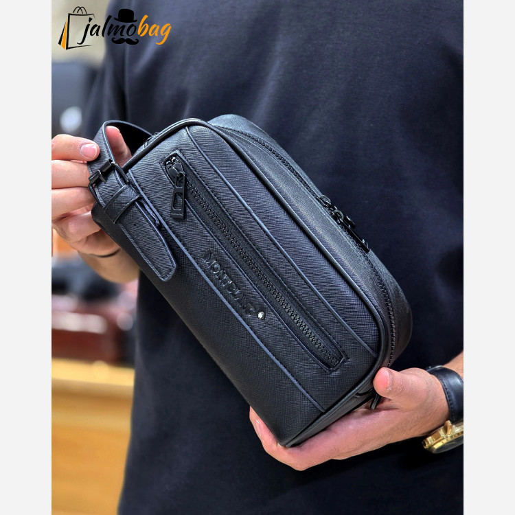 کیف دستی و دوشی چرم صنعتی مونت بلانک مدل 3260