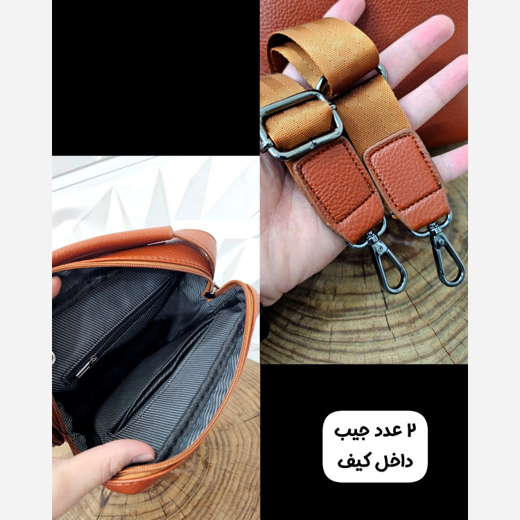 کیف دستی دوشی چرم خارجی ضد خش وارداتی