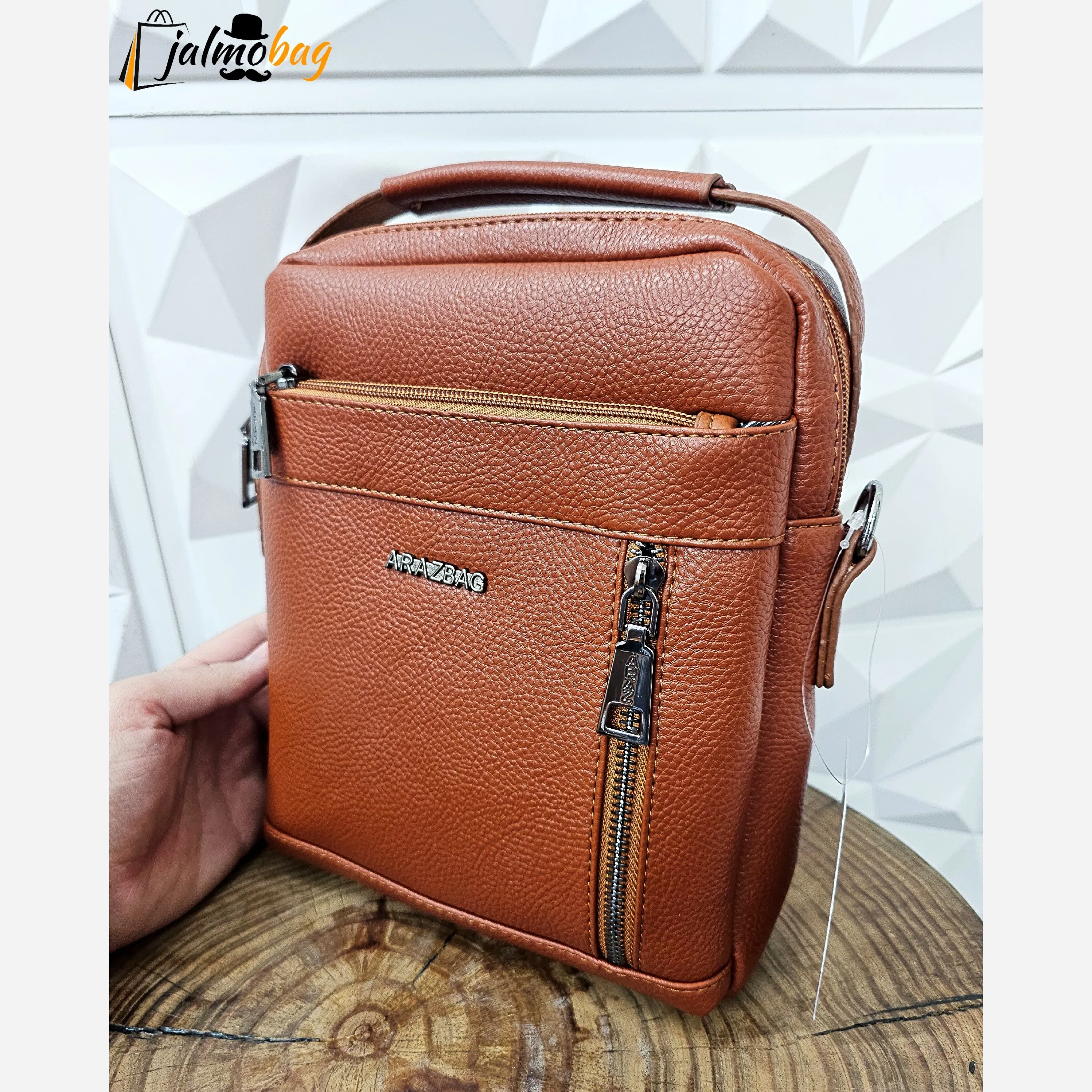 کیف دستی دوشی چرم خارجی ضد خش وارداتی