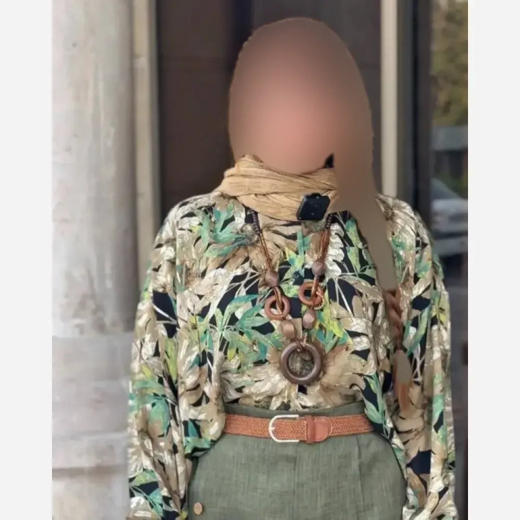 شومیز شلوار زنانه جنس بوگاتی و شانتون رنگ سرمه ای و سبز سایز 38 تا 48