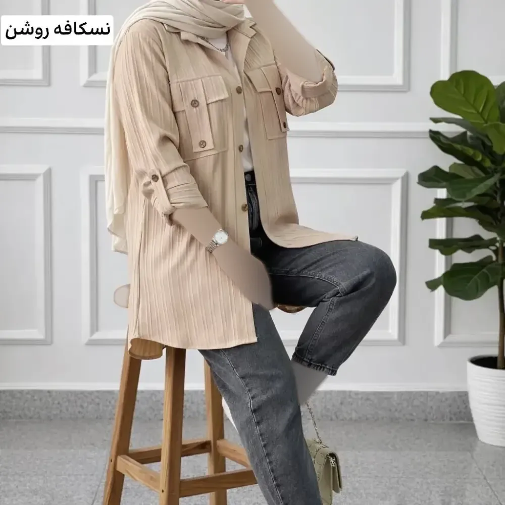 مدل جیب صلیبی ایوا جنس ایوا فری سایز 36 تا 46