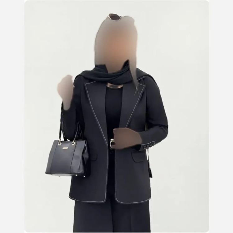 کت تک رویال جنس مازراتی درجه یک رنگ مشکی و سفید