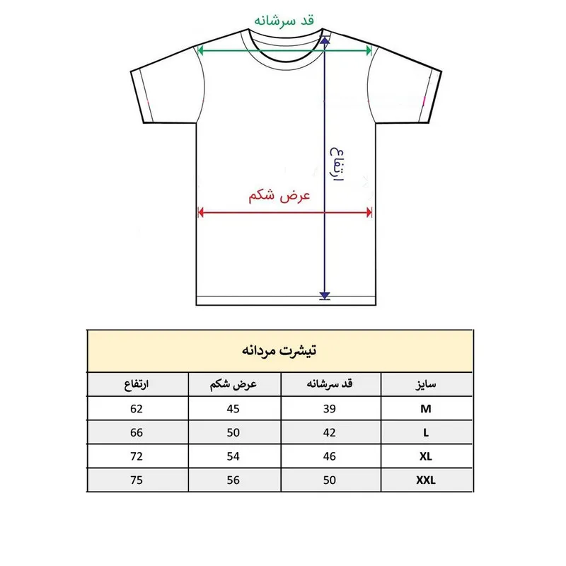 تیشرت آستین کوتاه مردانه مدل نقاشی ونگوک (2)