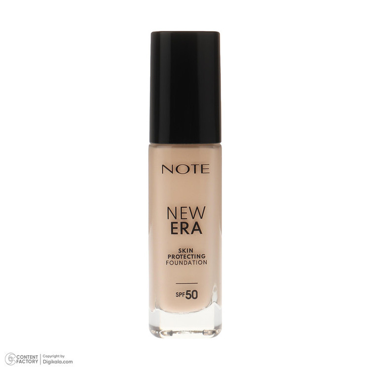 کرم پودر مایع SPF 50 نوت مدل NEW ERA شماره 110 مناسب برای انواع پوست حجم 30 میلیلیتر