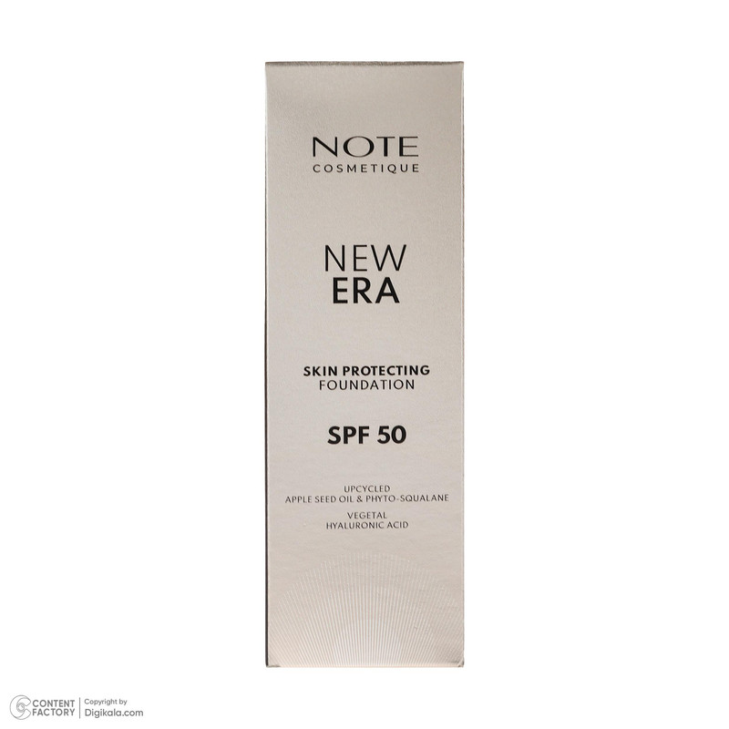 کرم پودر مایع SPF 50 نوت مدل NEW ERA شماره 110 مناسب برای انواع پوست حجم 30 میلیلیتر