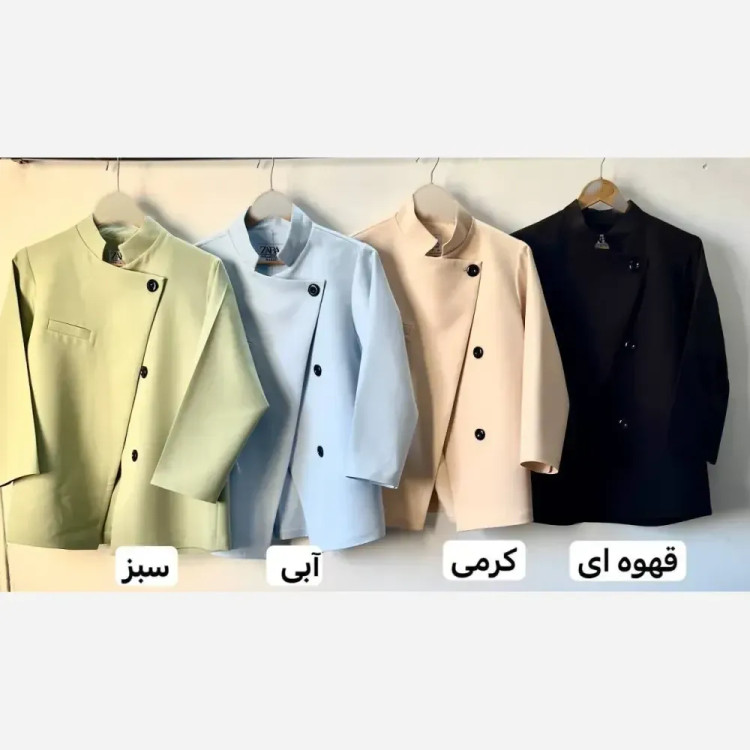 کت تک زنانه جنس مازراتی درجه یک مدل صدف