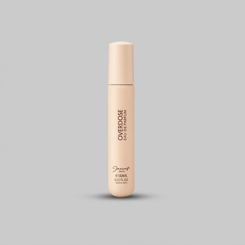 عطر جیبی زنانه ژک ساف مدل OVER DOSE  با رایحه گرم حجم 22 میلی‌لیتر
