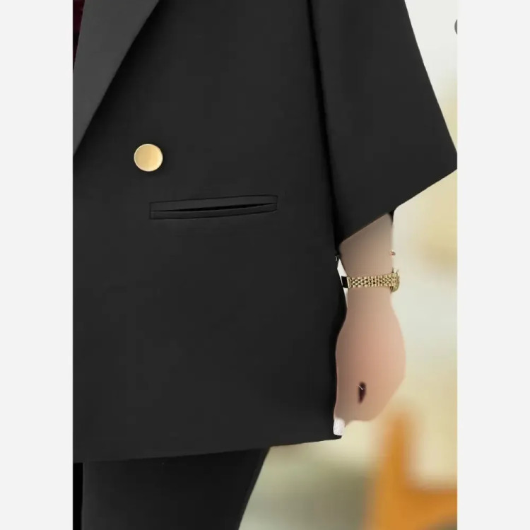 کت تک اسپرت زنانه جنس مازراتی درجه یک رنگ مشکی