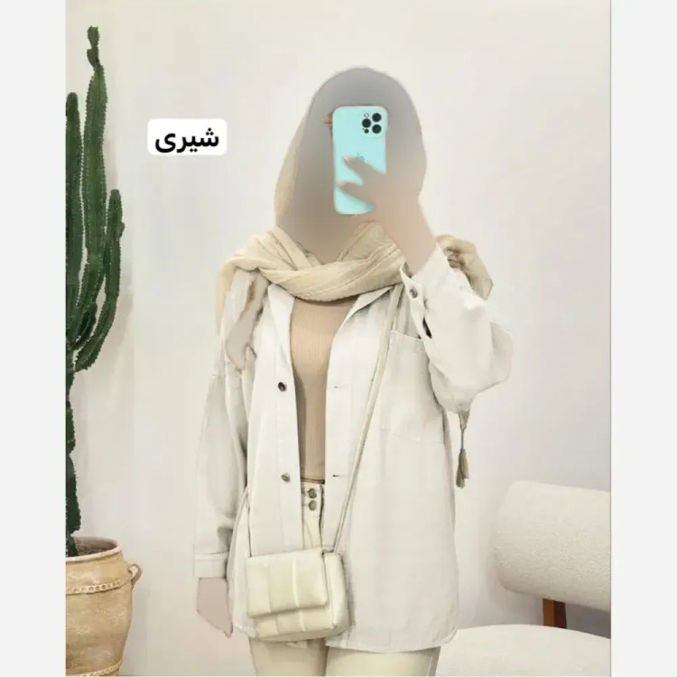 مانتو کتان زنانه فری سایز مدل ساده و شیک رنگ بندی متنوع