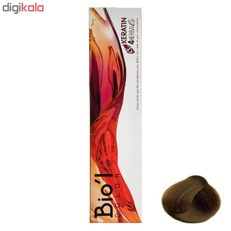 رنگ موی بیول سری Natural مدل HERBAL شماره 7.0 حجم 100 میلی لیتر رنگ بلوند متوسط طبیعی