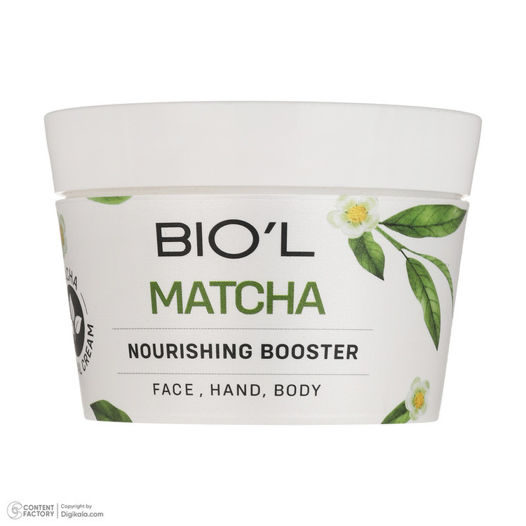 کرم مرطوب کننده بیول مدل Matcha مناسب پوست های خشک و خیلی خشک حجم 200 میلی لیتر