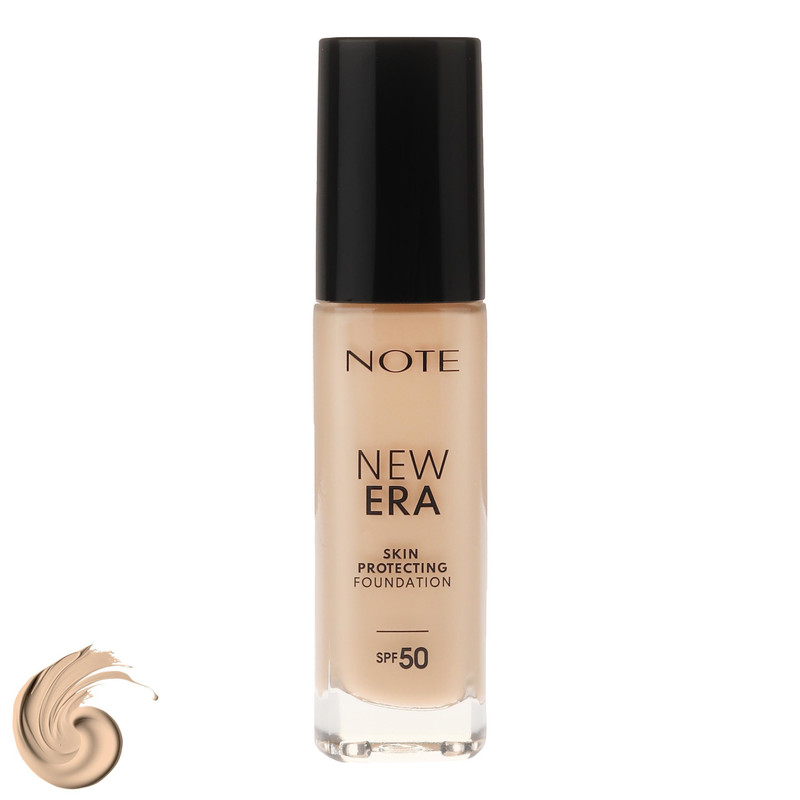 کرم پودر مایع SPF 50 نوت مدل NEW ERA شماره 130 مناسب برای انواع پوست حجم 30 میلیلیتر