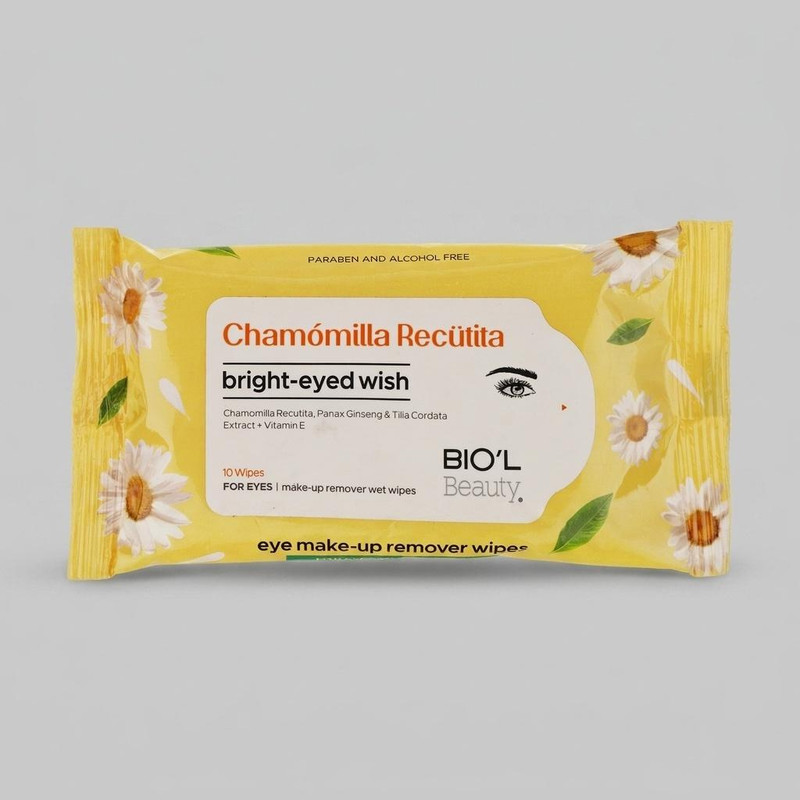 دستمال مرطوب بیول مدل Chamomilla Recutita بسته 10 عددی