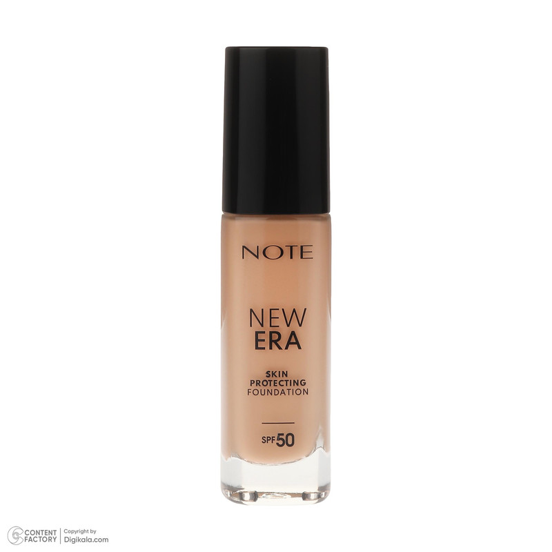 کرم پودر مایع SPF 50 نوت مدل NEW ERA شماره 160 مناسب برای انواع پوست حجم 30 میلیلیتر