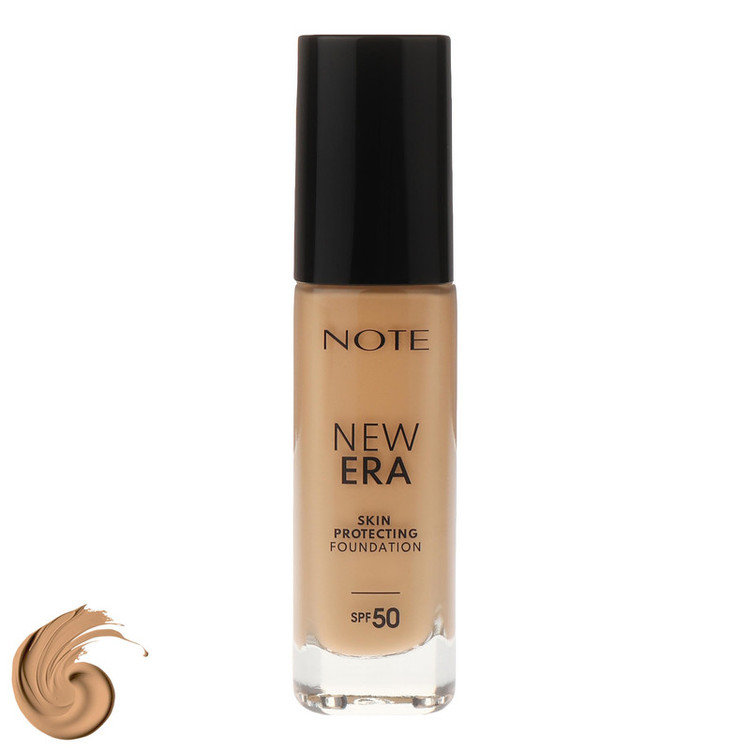 کرم پودر مایع SPF 50 نوت مدل NEW ERA شماره 150 مناسب برای انواع پوست حجم 30 میلیلیتر