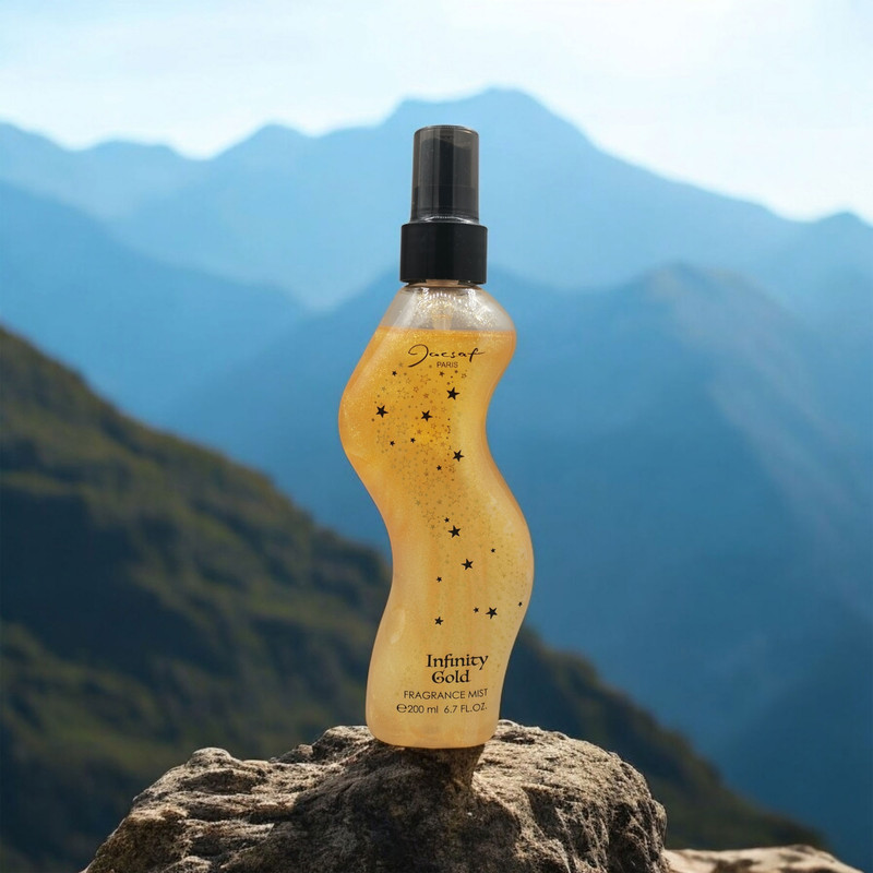 بادی اسپلش زنانه ژک ساف مدل Infinity Gold حجم 200 میلی لیتر