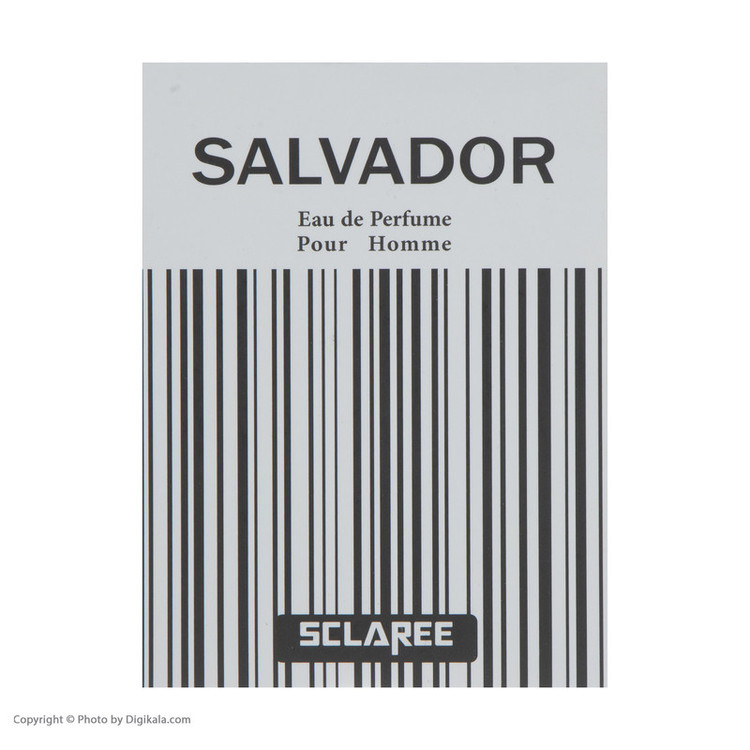 ادو پرفیوم مردانه اسکلاره مدل Salvador با رایحه گرم و تند حجم 85 میلی لیتر