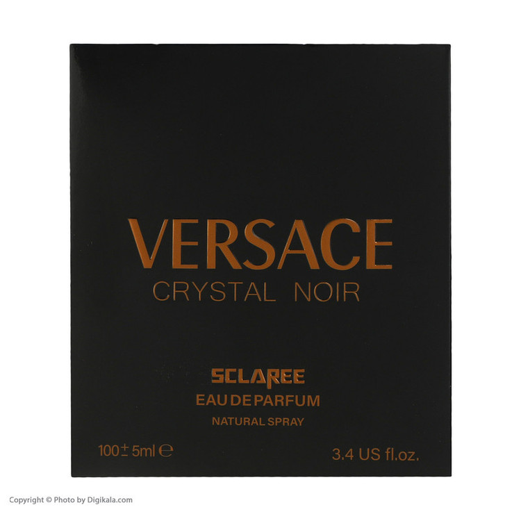 ادوپرفیوم زنانه اسکلاره مدل Versace Crystal Noir حجم 100 میلیلیتر