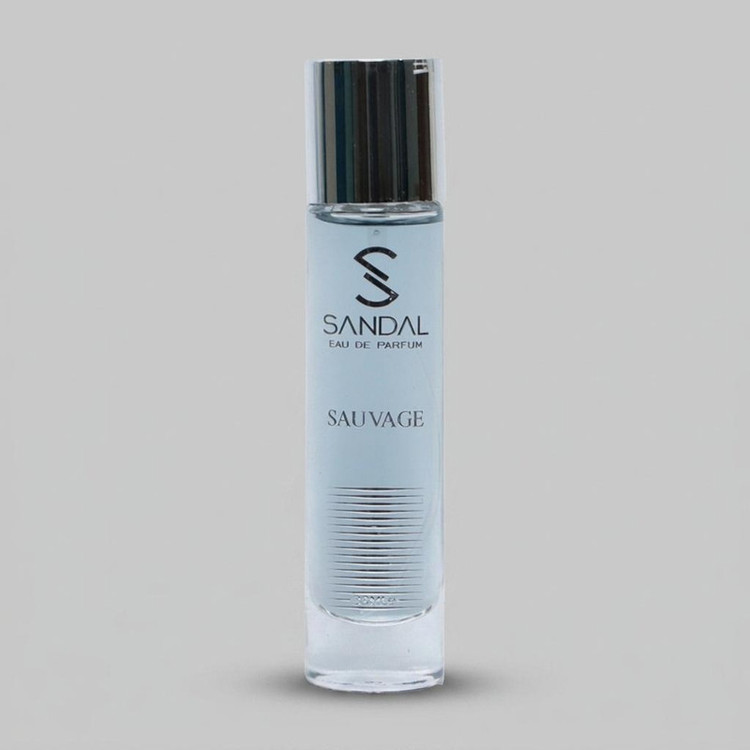 عطر جیبی مردانه صندل مدل ساواج حجم 33 میلی لیتر
