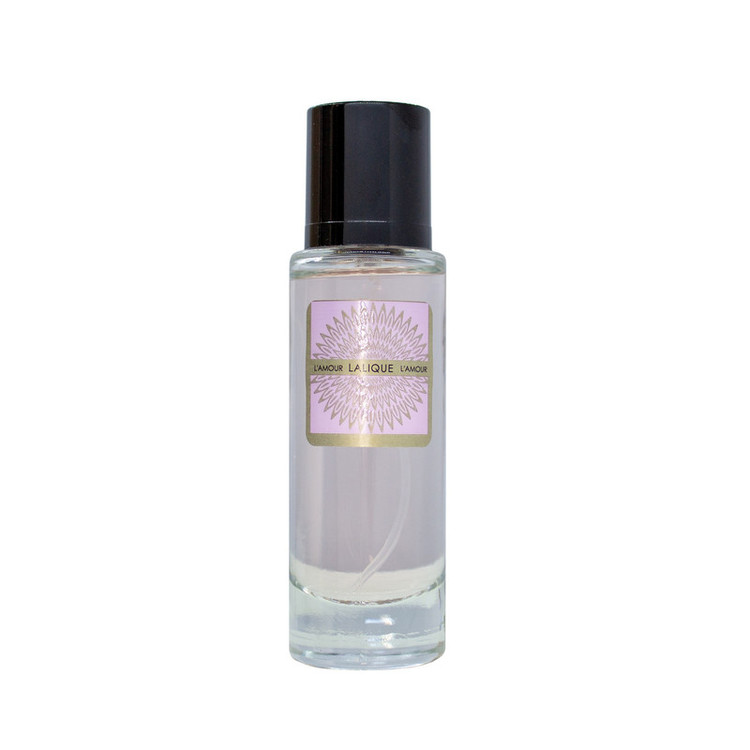 عطر جیبی زنانه نیو پرستیژ کالر مدل Lalique Lamour حجم 35 میلی لیتر