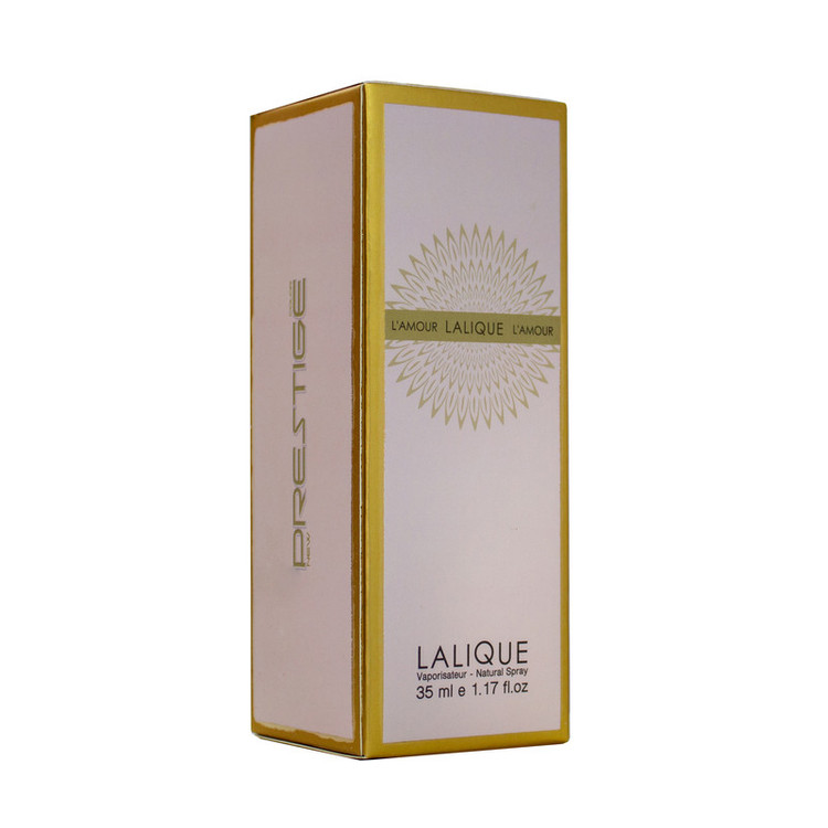 عطر جیبی زنانه نیو پرستیژ کالر مدل Lalique Lamour حجم 35 میلی لیتر