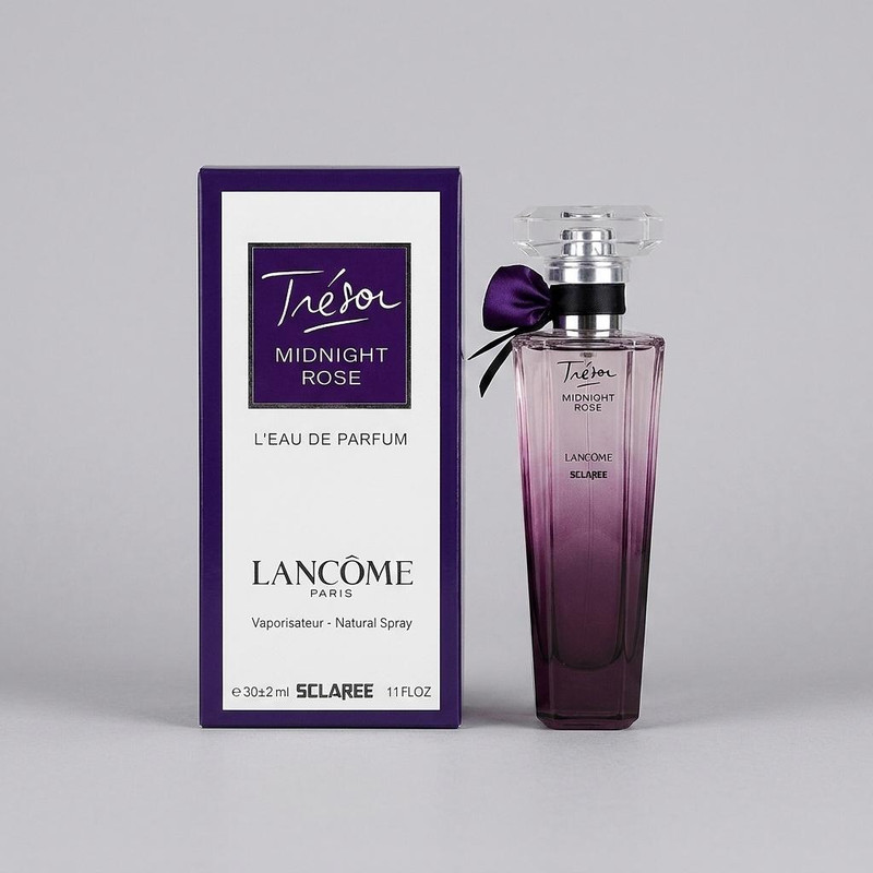 عطر جیبی زنانه اسکلاره مدل لانکوم میدنایت با رایحه گرم حجم ۳۲ میلی‌لیتر