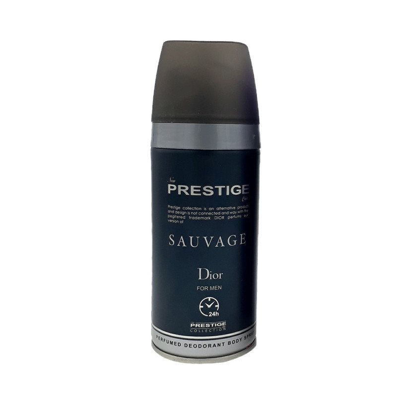 اسپری خوشبو کننده بدن مردانه پرستیژ مدل SAUVAGE کد MM10 حجم 150 میلی لیتر