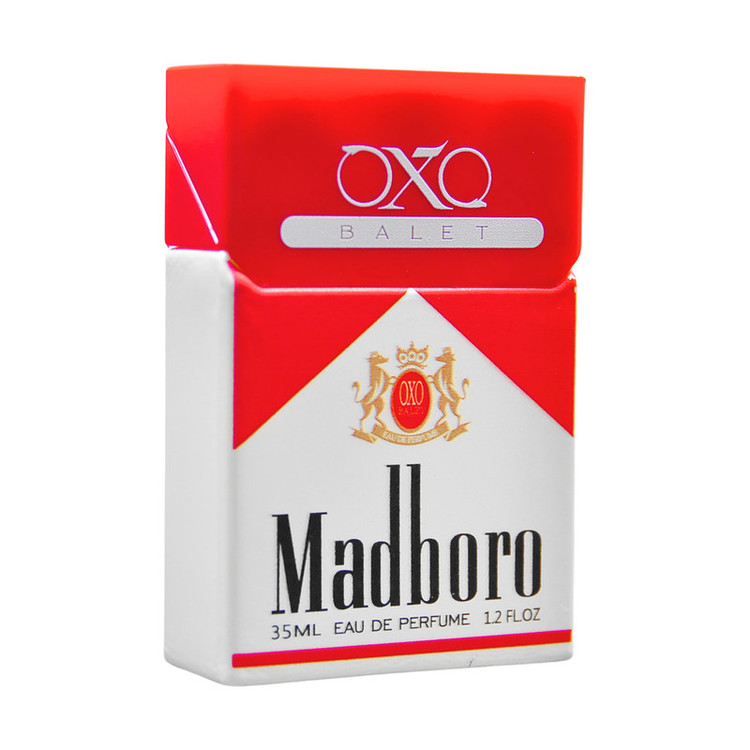 عطر جیبی مردانه اکس بالت مدل madboro red با رایحه گرم حجم 35 میلیلیتر