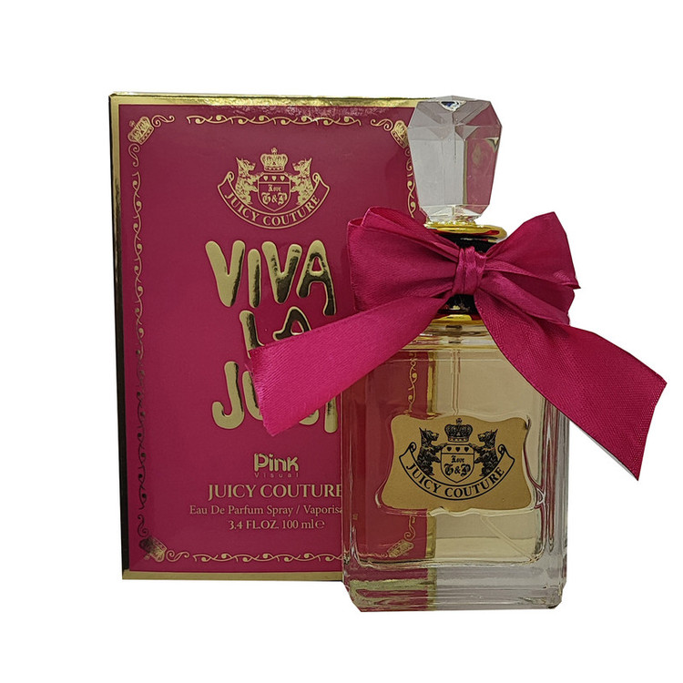 ادو پرفیوم زنانه پینک ویژوآل مدل Viva La Juicy با رایحه خنک حجم 100 میلیلیتر