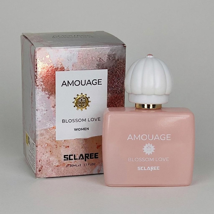 عطر جیبی زنانه اسکلاره مدل Amouage blossom love با رایحه شیرین حجم 30 میلیلیتر
