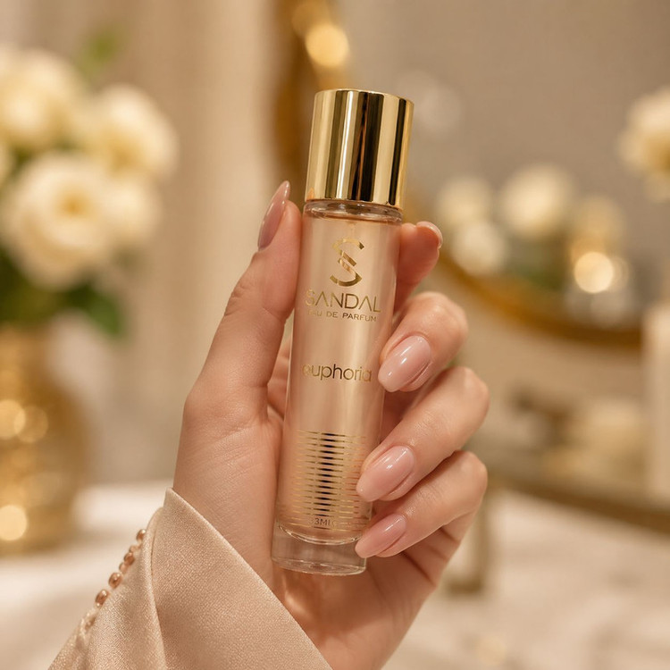 عطر جیبی زنانه صندل مدل ایفوریا حجم 33 میلی لیتر