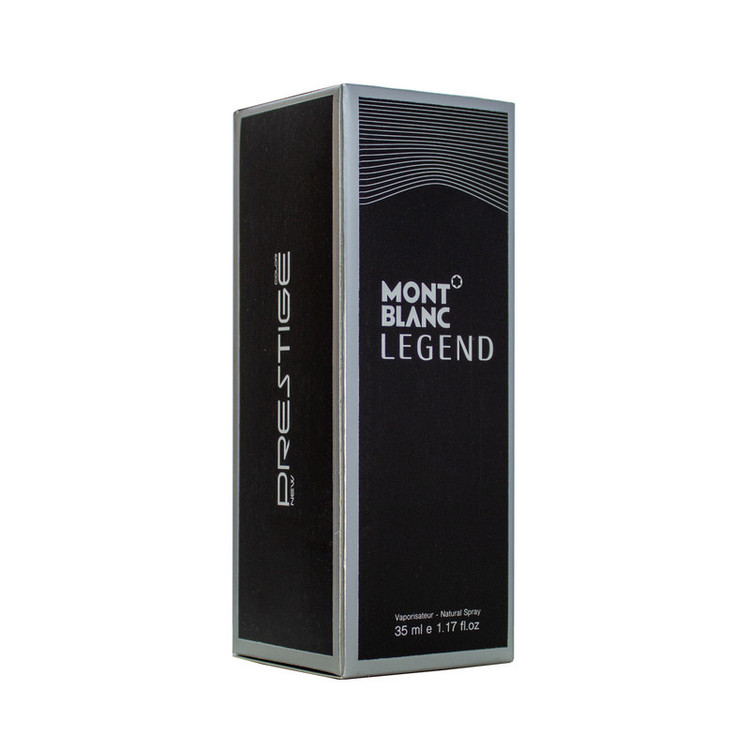 عطر جیبی مردانه نیو پرستیژ کالر مدل Mont Blanc Legend حجم 35 میلی لیتر