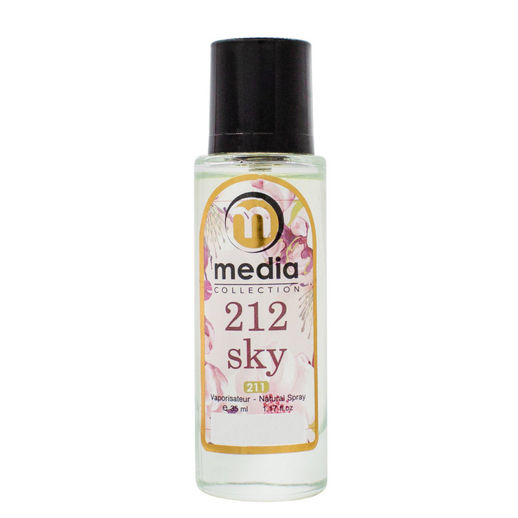 عطر جیبی زنانه مدیا مدل 212 SKY حجم 35 میلی لیتر