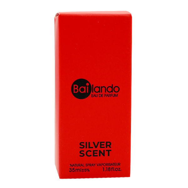 عطر جیبی مردانه بایلندو مدل سیلور سنت حجم 35 میلی لیتر