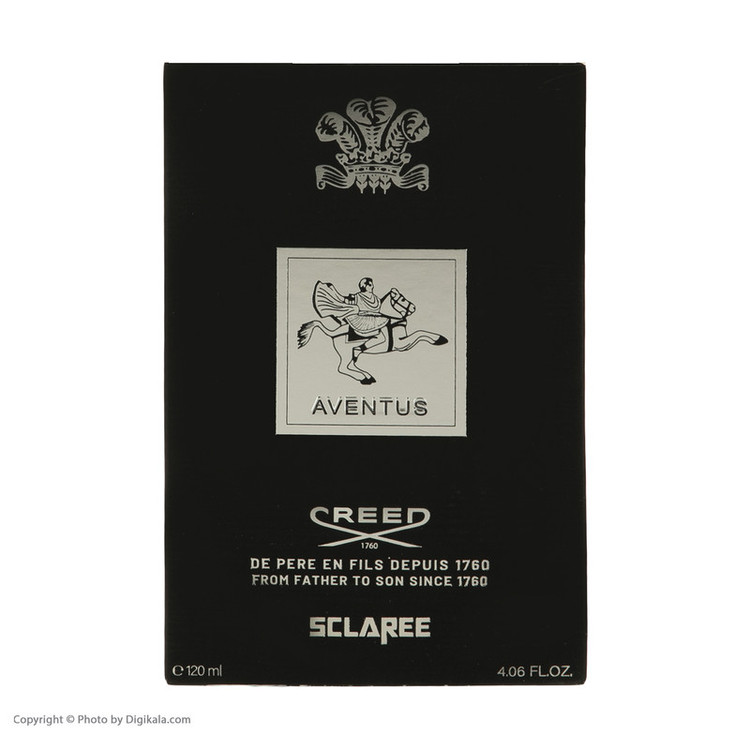 ادو پرفیوم مردانه اسکلاره مدل Creed Aventus حجم 120 میلی لیتر