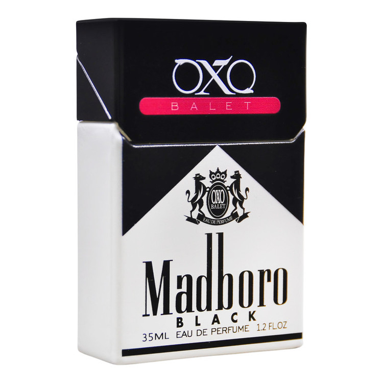 عطر جیبی مردانه اکس بالت مدل madboro black با رایحه خنک حجم 35 میلیلیتر