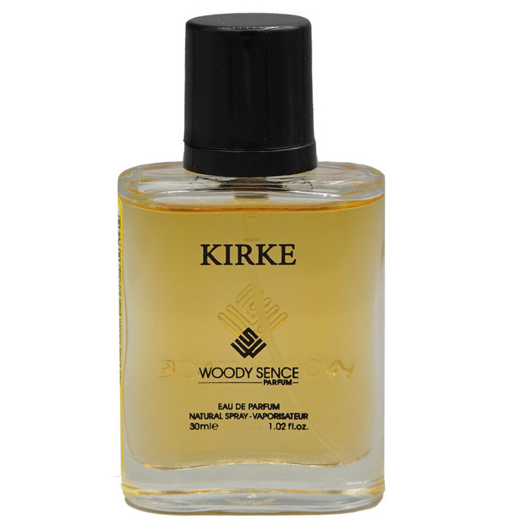 عطر جیبی وودی سنس مدل KIRKE با رایحه گرم حجم 30 میلیلیتر