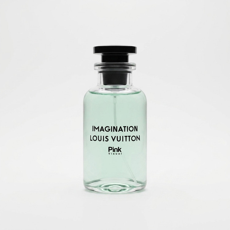 عطر جیبی مردانه پینک ویژوآل مدل لویی ویتون ایمیجینیشن با رایحه خنک و مرکباتی حجم ۲۵ میلیلیتر