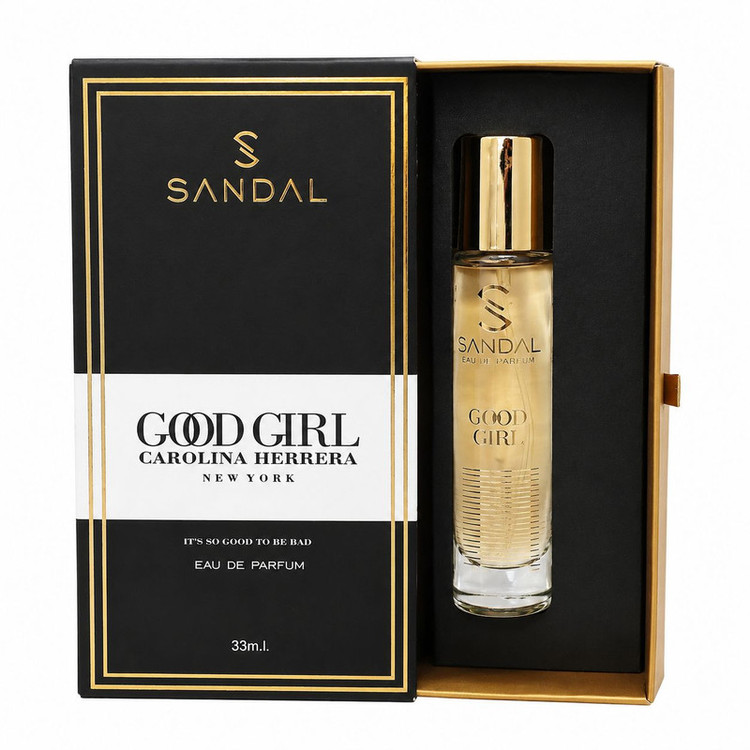 عطر جیبی زنانه صندل مدل گود گرل حجم 33 میلی لیتر