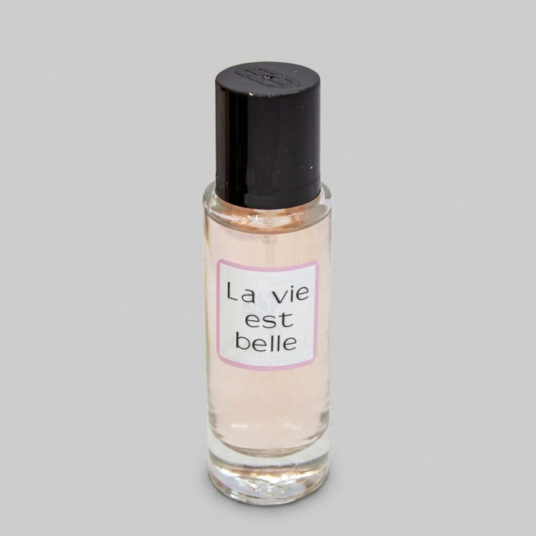 عطر جیبی زنانه نیو پرستیژ کالر مدل La Vie Est Belle حجم 35 میلی لیتر