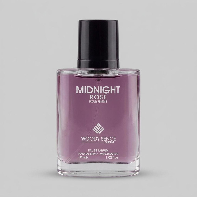 عطر جیبی زنانه وودی سنس مدل Midnight Rose حجم 30 میلی لیتر