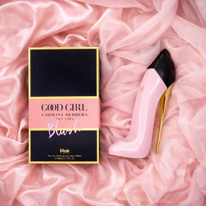 ادو پرفیوم زنانه پینک ویژوآل مدل Good Girl Blush با رایحه خنک حجم 100 میلی لیتر