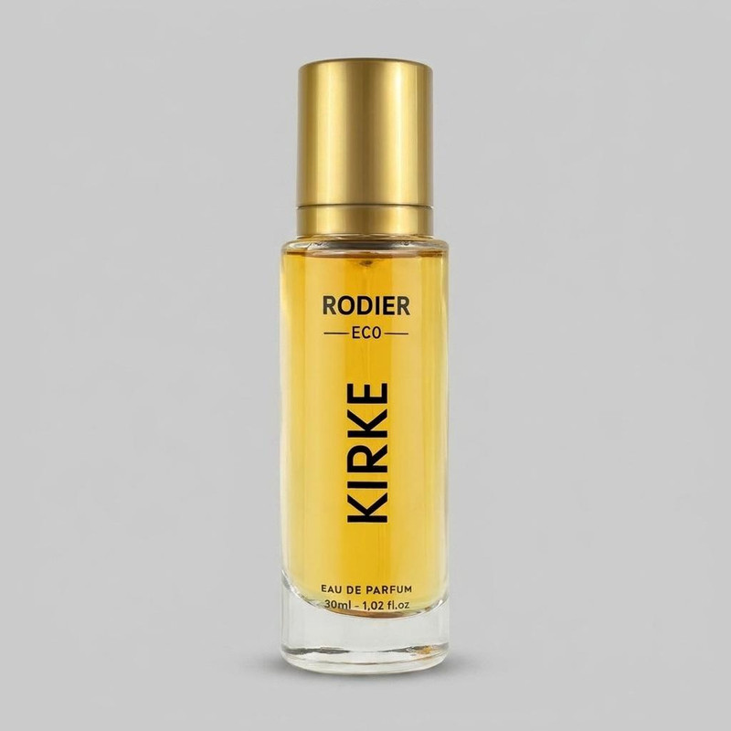 عطر جیبی رودیر مدل Kirke با رایحه معتدل حجم 30 میلی‌لیتر
