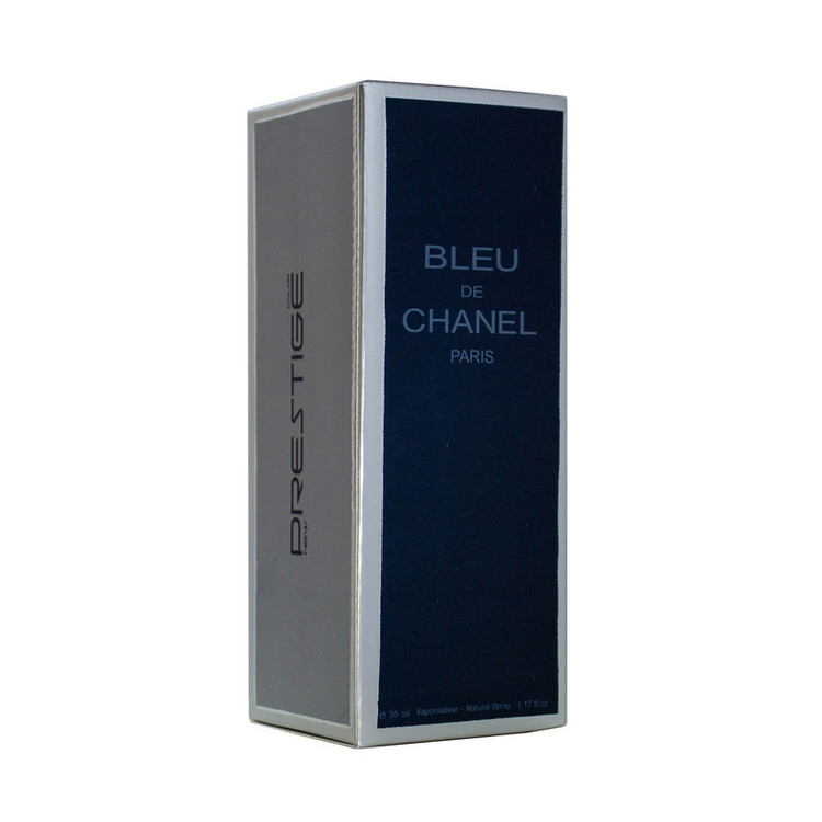 عطر جیبی مردانه نیو پرستیژ کالر مدل Bleu De Chanel حجم 35 میلی لیتر